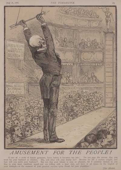 Nöje för folket! (färg litho) av Matthew