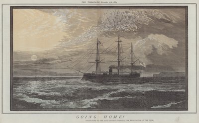 Går hem! (färg litho) av Matthew