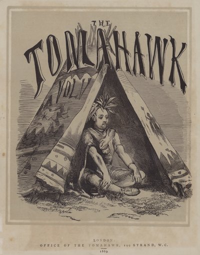 Illustration för tidningen Tomahawk av Matthew