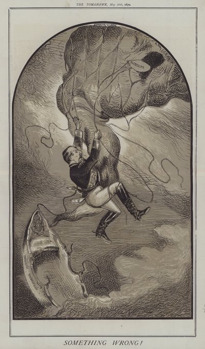 Något fel! (färg litho) av Matthew