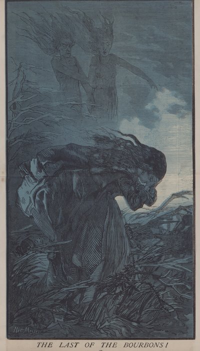Den sista av bourbonerna! (färg litho) av Matthew