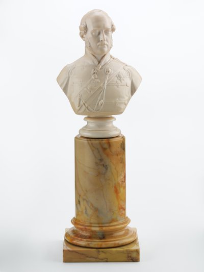 Byst av Prince Albert, ca 1856 (elfenben och marmor) av Matthew Noble