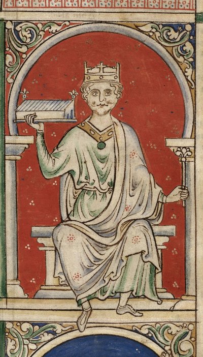 Kung William Rufus från Englands historia av Matthew Paris