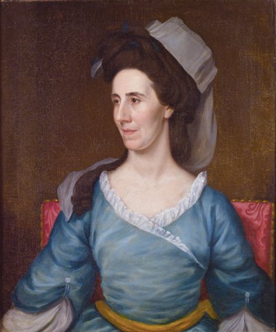 Mrs. Elias Boudinot (Princeton, New Jersey, 21 juli 1736 - Burlington, New Jersey, 28 oktober 1808) av Matthew Pratt
