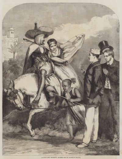 Dignity and Mischief, en incident av Algerian Travel av Matthew Somerville Morgan