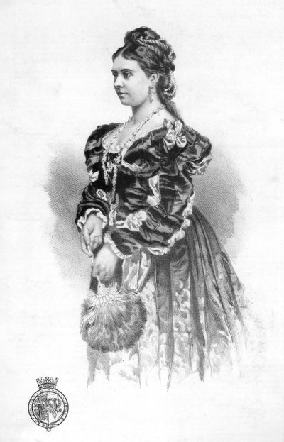 Kronprinsessan av Tyskland, 1877 av Matthews and Son