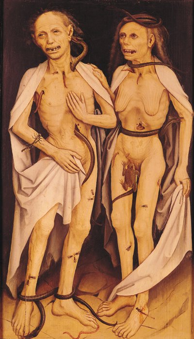 The Dead Lovers (olja på panel) av Matthias (c.1480 1528) Grunewald