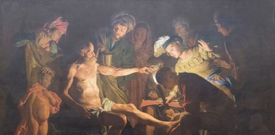 Senecas död av Matthias (c.1600 p.1650) Stomer