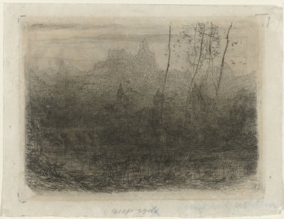 Förtrollat ​​slott av Matthijs Maris
