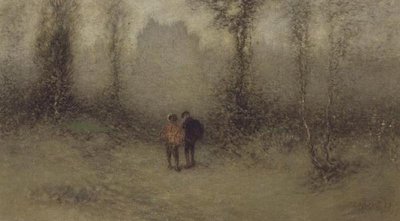 Det förtrollade slottet, c.1887 av Matthijs Maris
