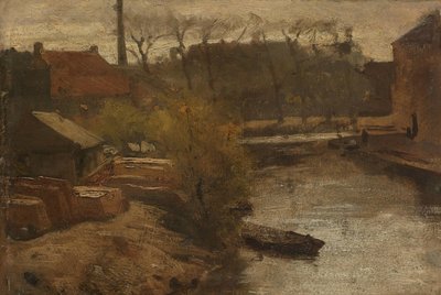 Noord-West-Buitensingel i Haag av Matthijs Maris