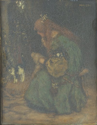 Reverie, 1875. av Matthys Maris