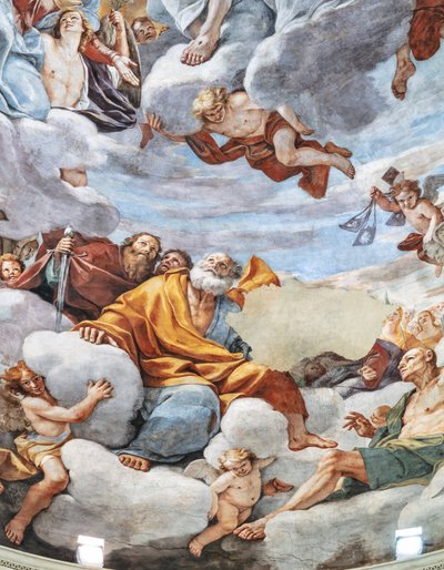 Paradiset, detalj av Mattia (1613 99) Preti