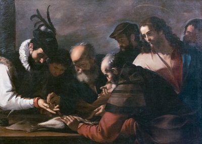 Hyllningspengar av Mattia (1613-99) Preti