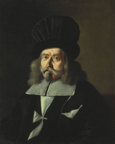 Porträtt av en stormästare av riddarna av Malta, Martin de Redin, ca 1660 (olja på duk) av Mattia (1613 99) Preti