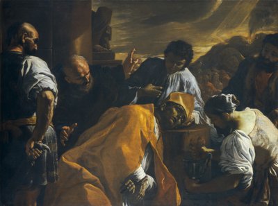 Sankt Gennaros martyrskap av Mattia Preti