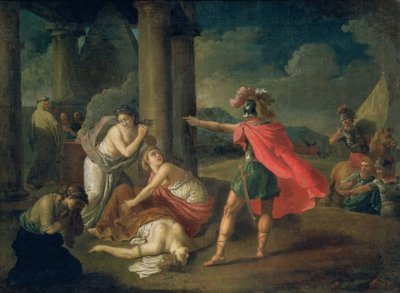 Camilla, syster till Horatius, död 1787 av Matvei Ivanovich Puchinov