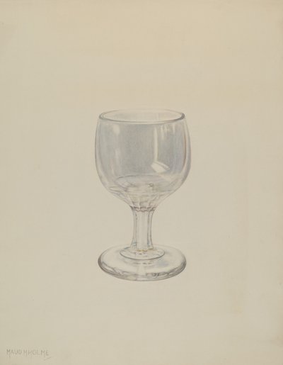 Glas av Maud M. Holme