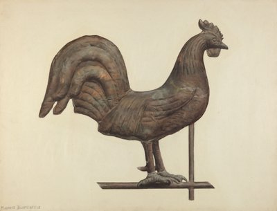Väderflöjelslut, ca. 1938. av Maurice Blumenfeld