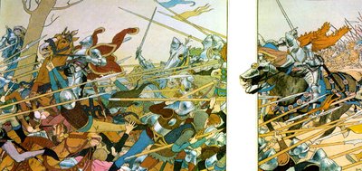 Illustration till boken The Life of Jeanne d