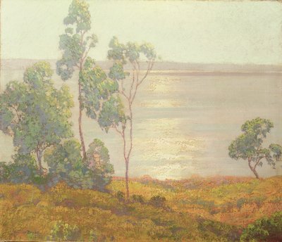 The Morning Sun, San Diego (olja på duk) av Maurice Braun