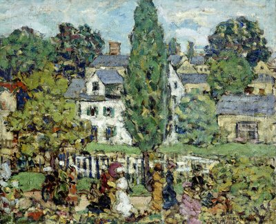 Eftermiddagspromenad, sommar, av Maurice Brazil Prendergast