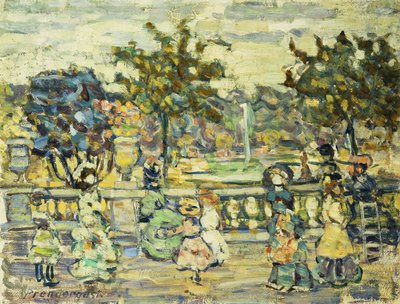 Promenad, av Maurice Brazil Prendergast
