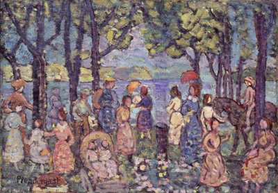 Sommar, New England, 1912. av Maurice Brazil Prendergast