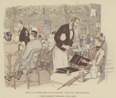 Illustration för Paris Brilliant (färg litho) av Maurice Charles Mathieu Bonvoisin