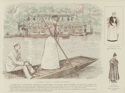 Illustration för London Life by Mars av Maurice Charles Mathieu Bonvoisin