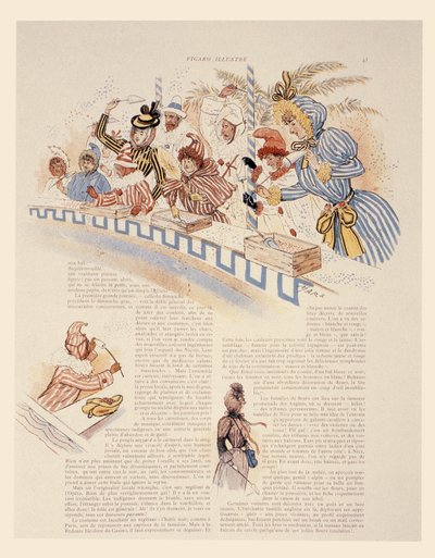 Trevlig karneval, 1894 av Maurice Charles Mathieu Bonvoisin