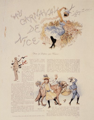 Trevlig karneval, 1894 av Maurice Charles Mathieu Bonvoisin