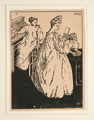 Les pedlars de la Pensee (bevis för titelsidan) av Maurice Delcourt