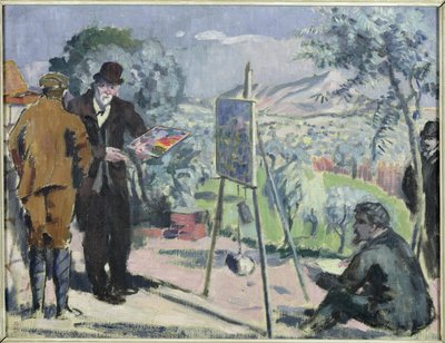 Ett besök i huset Cezanne i Aix av Maurice Denis