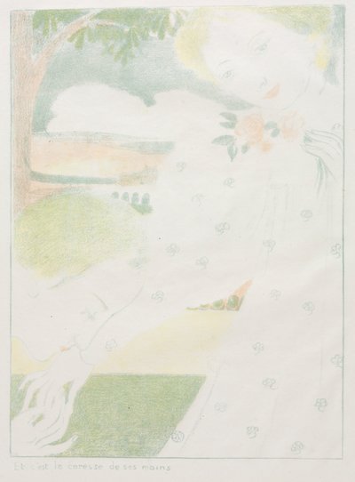 Och det är smekningen av deras händer av Maurice Denis