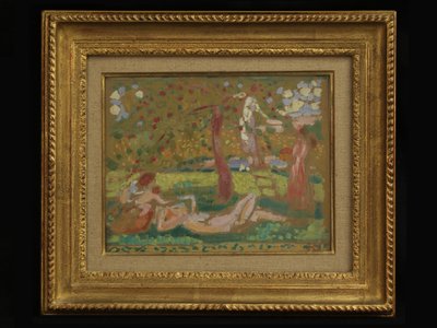 Höstens bucolics eller under äppelträdet av Maurice Denis
