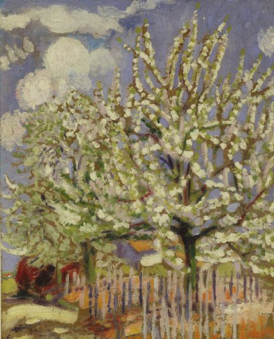 Blossoming Trees, 1908 (panel) av Maurice Denis