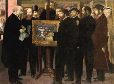 Hyllning till Cezanne, 1900 av Maurice Denis