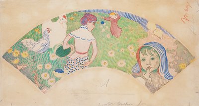I trädgården, 1890 av Maurice Denis