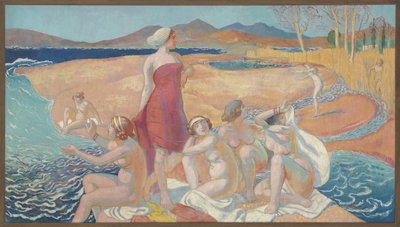 Odysseus uppvaknande. av Maurice Denis