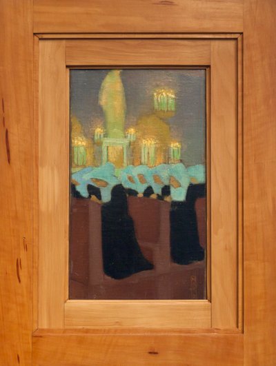 Morgonmässa (nunnor i bön) av Maurice Denis