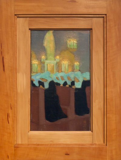 Morgonmässa (nunnor i bön) av Maurice Denis