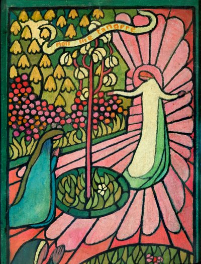 Noli Me Tangere (olja på kartong) av Maurice Denis