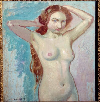 Naken frisör av Maurice Denis