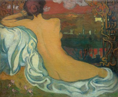 Naken i skymningen, ca 1892. av Maurice Denis