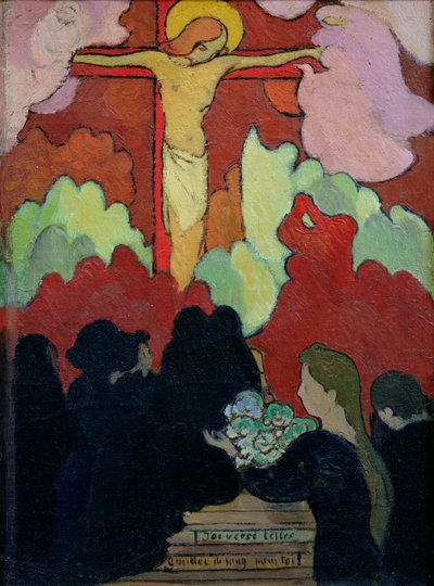 Offer på Golgata, ca 1890 (olja på duk) av Maurice Denis