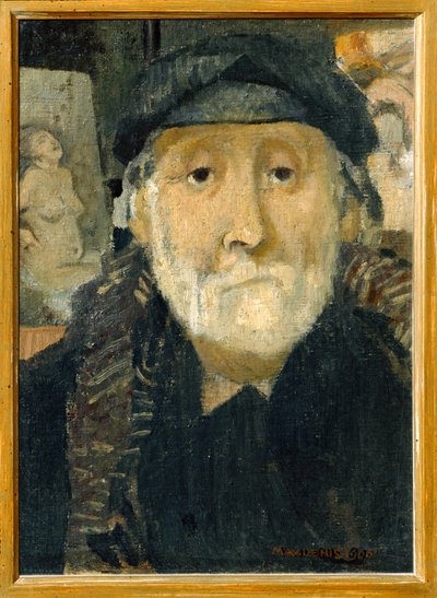 Porträtt av målaren Degas (målning på duk) av Maurice Denis