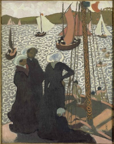 Regattor vid Perros-Guirec Regattor vid Perros-Guirec, 1892. av Maurice Denis