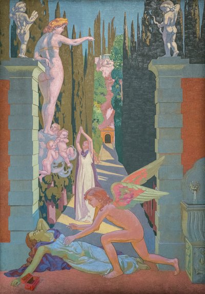 The Story of Psyche, Panel IV. Venus hämnd av Maurice Denis