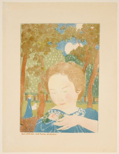 Dies sind einfache und keusche Haltungen av Maurice Denis